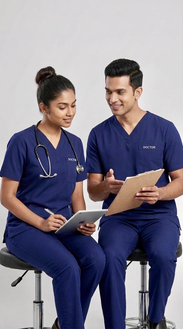 MediSoft Navy Blue – Scrub Pant (Only) - Image 3