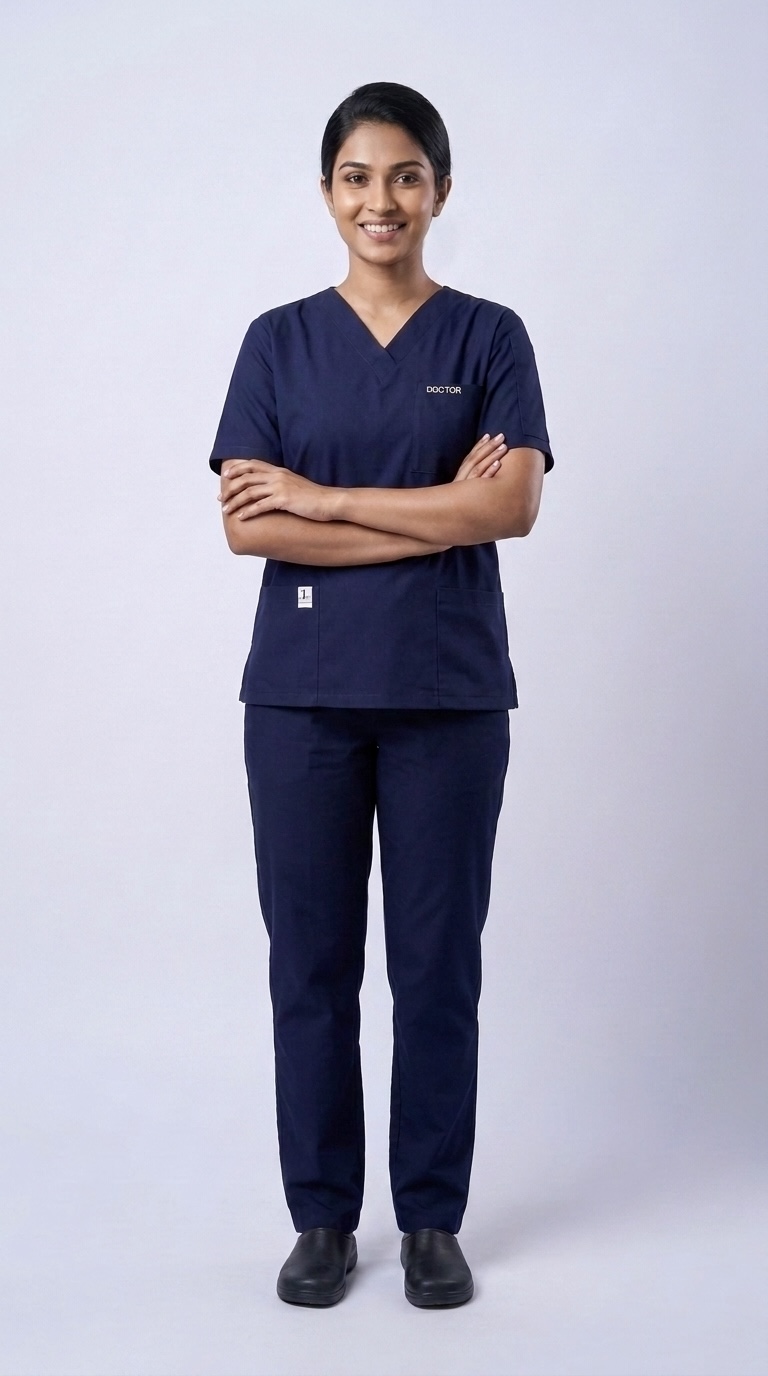 MediSoft Navy Blue – Scrub Pant (Only) - Image 2