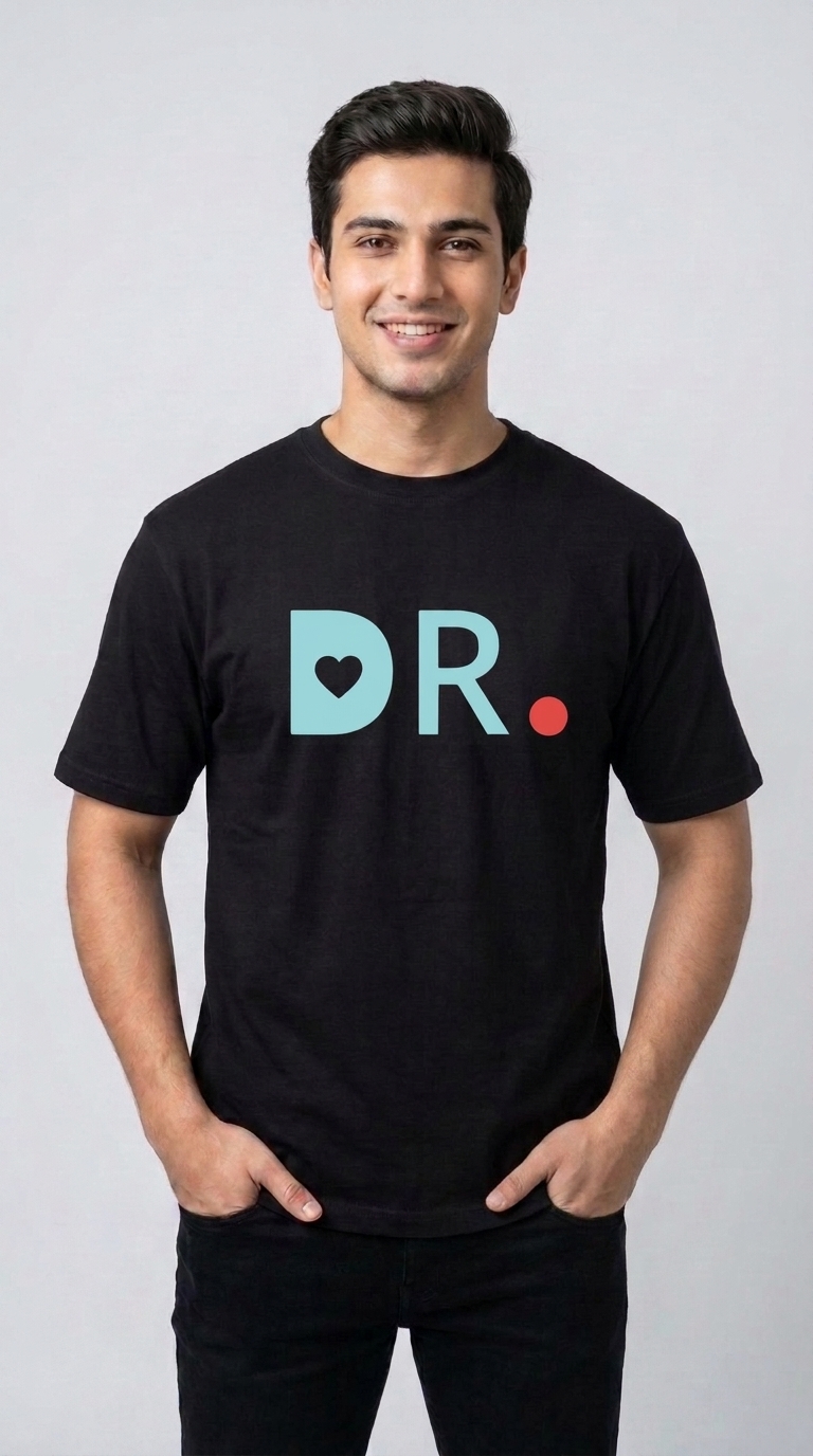 Dr Printed Oversized T Shirt (Unisex)
