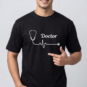 Dr Printed Oversized T Shirt (Unisex)