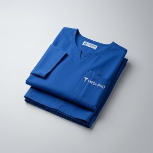 Royal Blue Scrub Suit