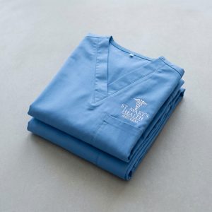 Sky Blue Scrub Suit
