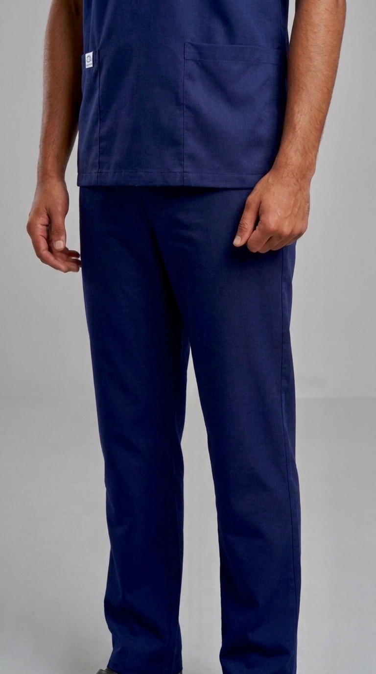 MediBlend Navy Blue – Scrub Set - Image 4